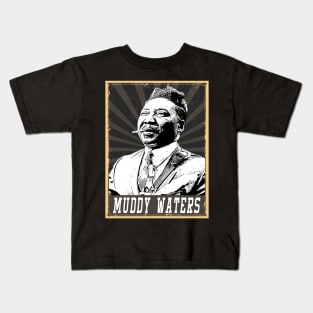 80s Style Muddy Waters Kids T-Shirt